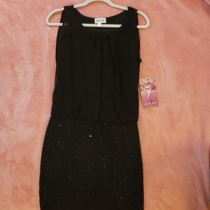 New Black Mini Dress! W/ tags